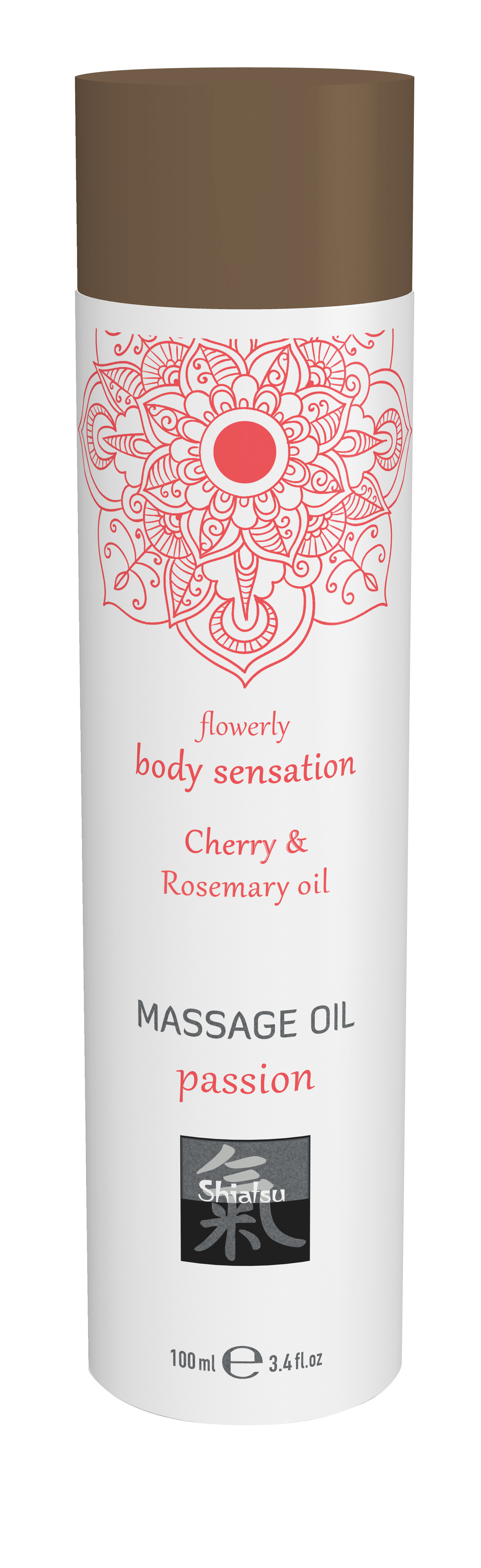 SHIATSU Massage oil passion Cherry & Rosemary oil 100ml