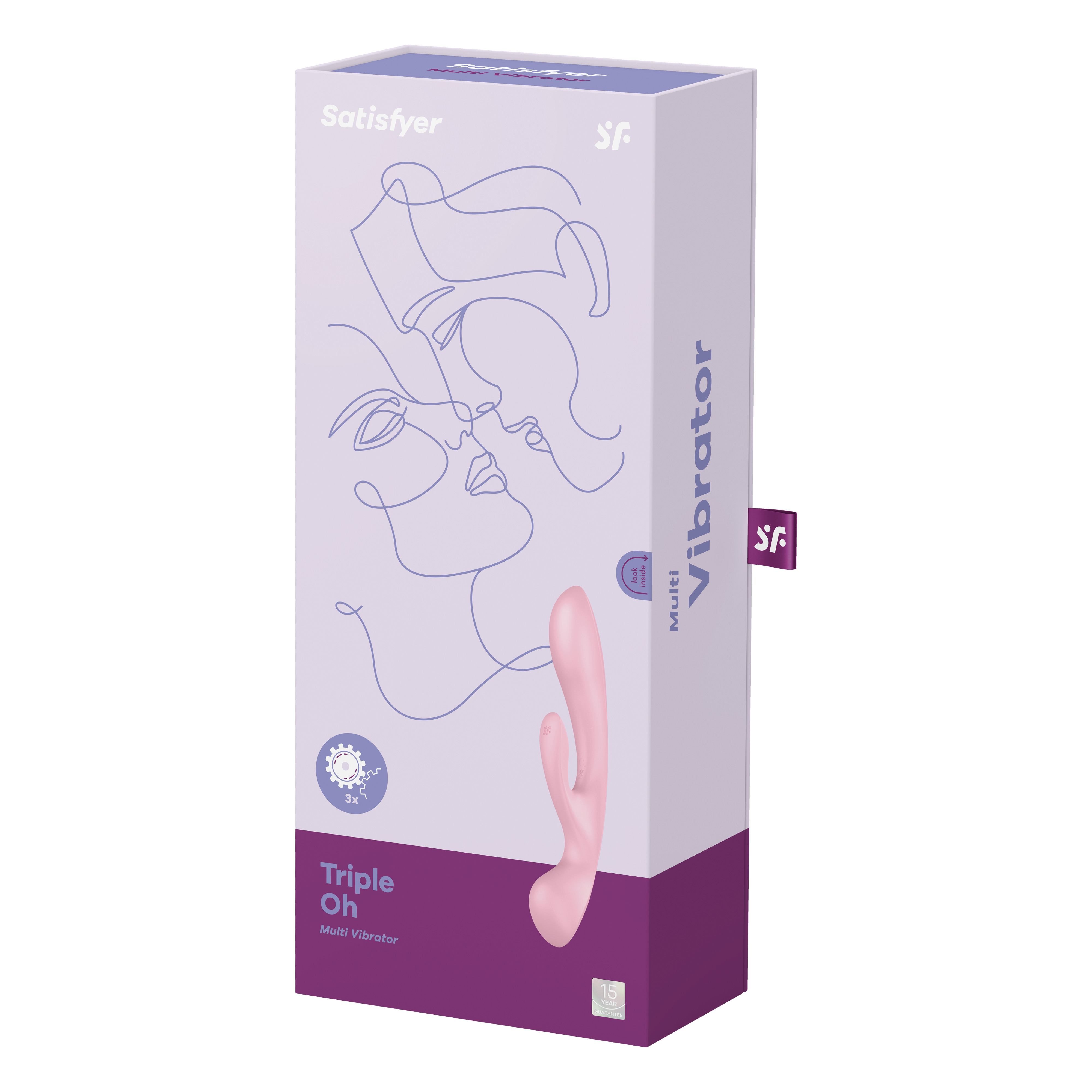 SATISFYER Triple Oh pink