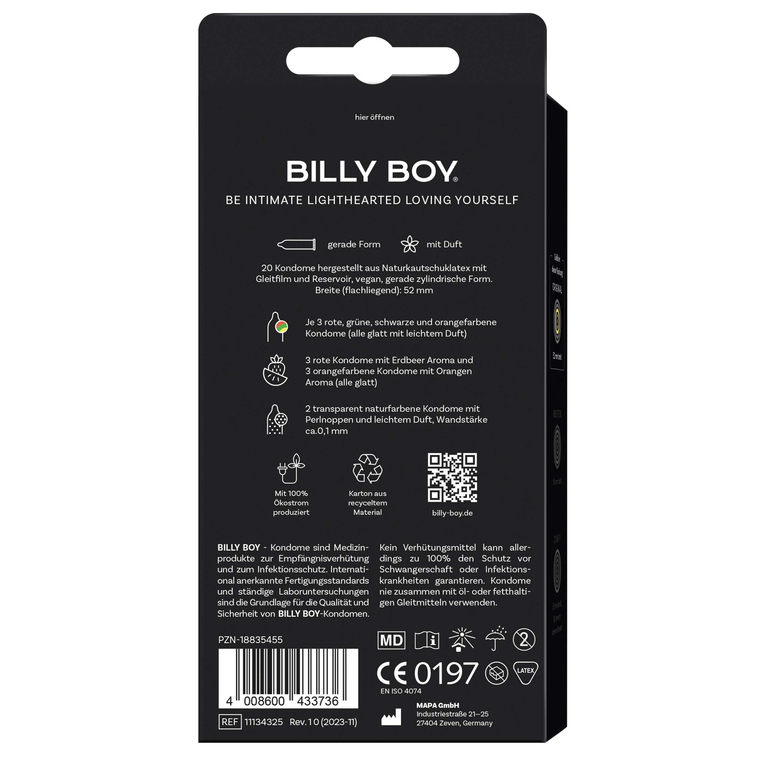 BILLY BOY Bunte Vielfalt 20 St. SB-Pack.