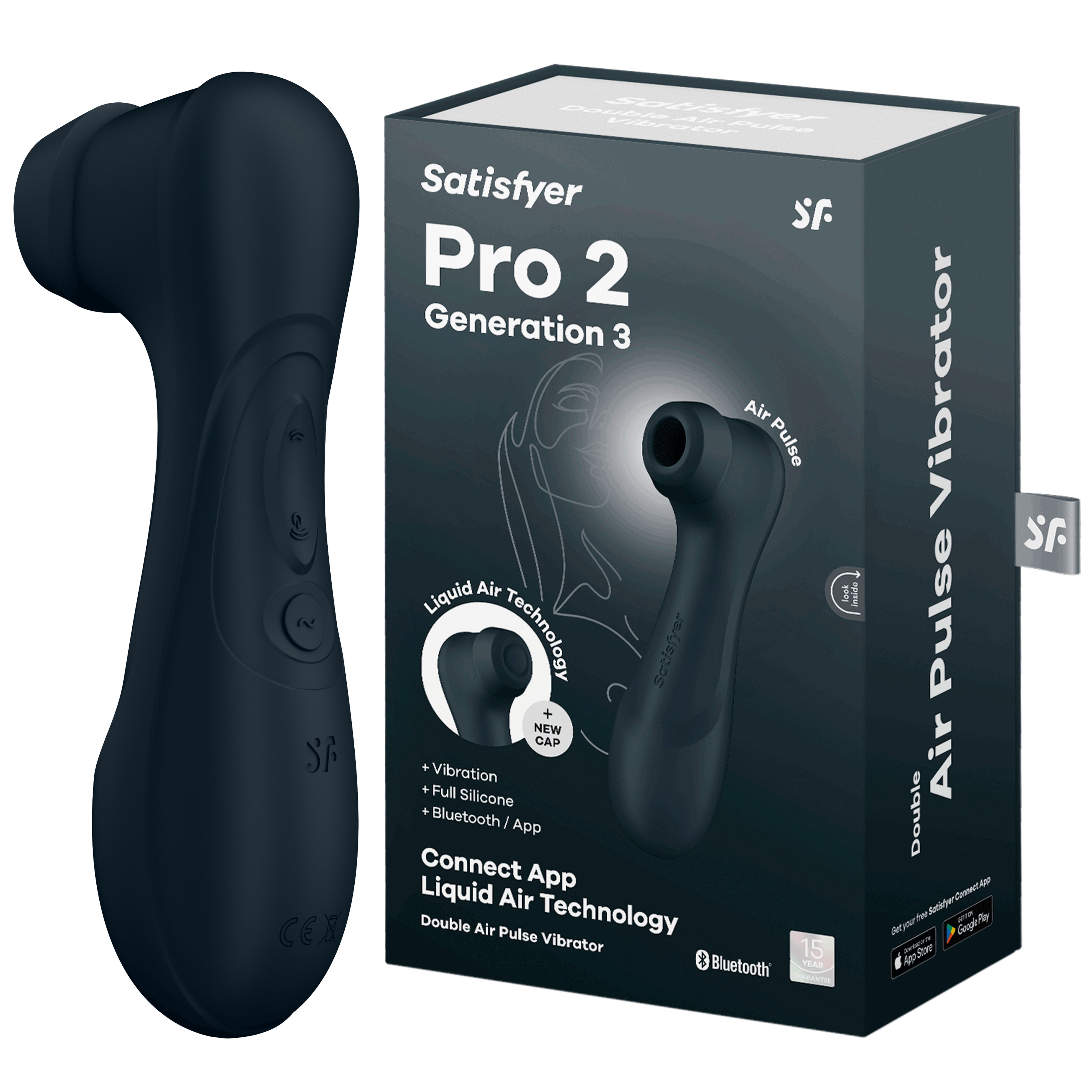 SATISFYER Pro 2 Generation 3 black+