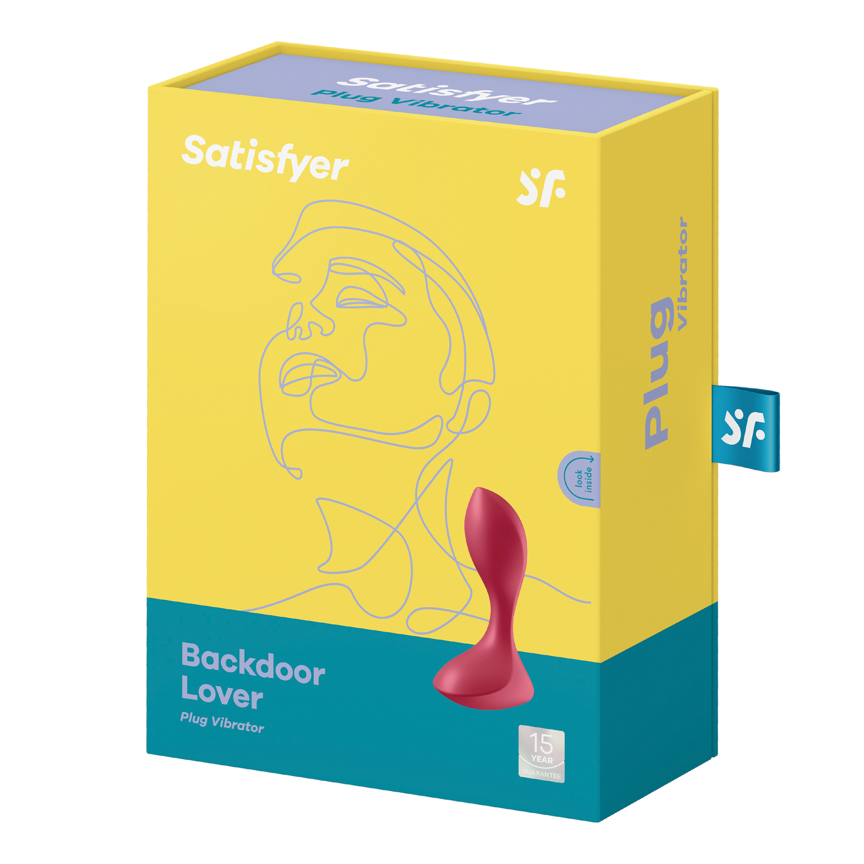 SATISFYER Backdoor Lover red