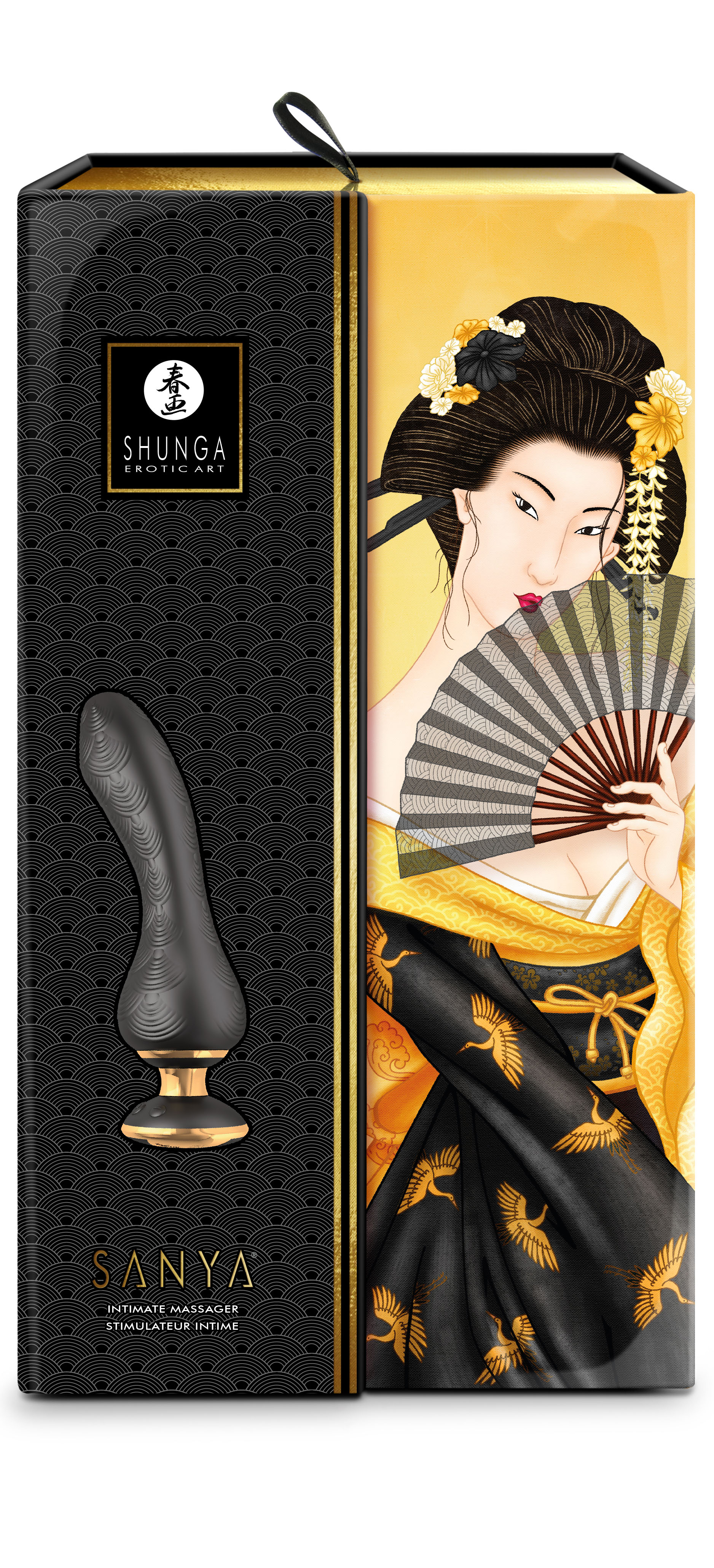 Shunga - SANYA - Intimate massager black