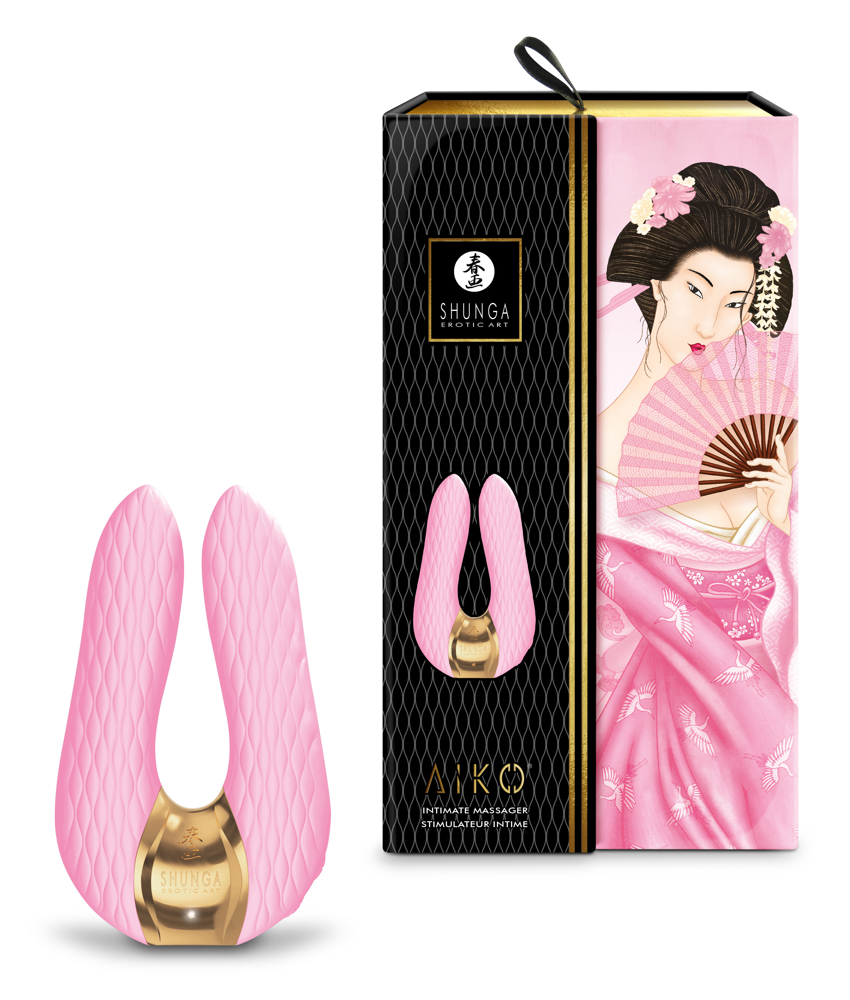 Shunga - AIKO - Intimate massager light-pink