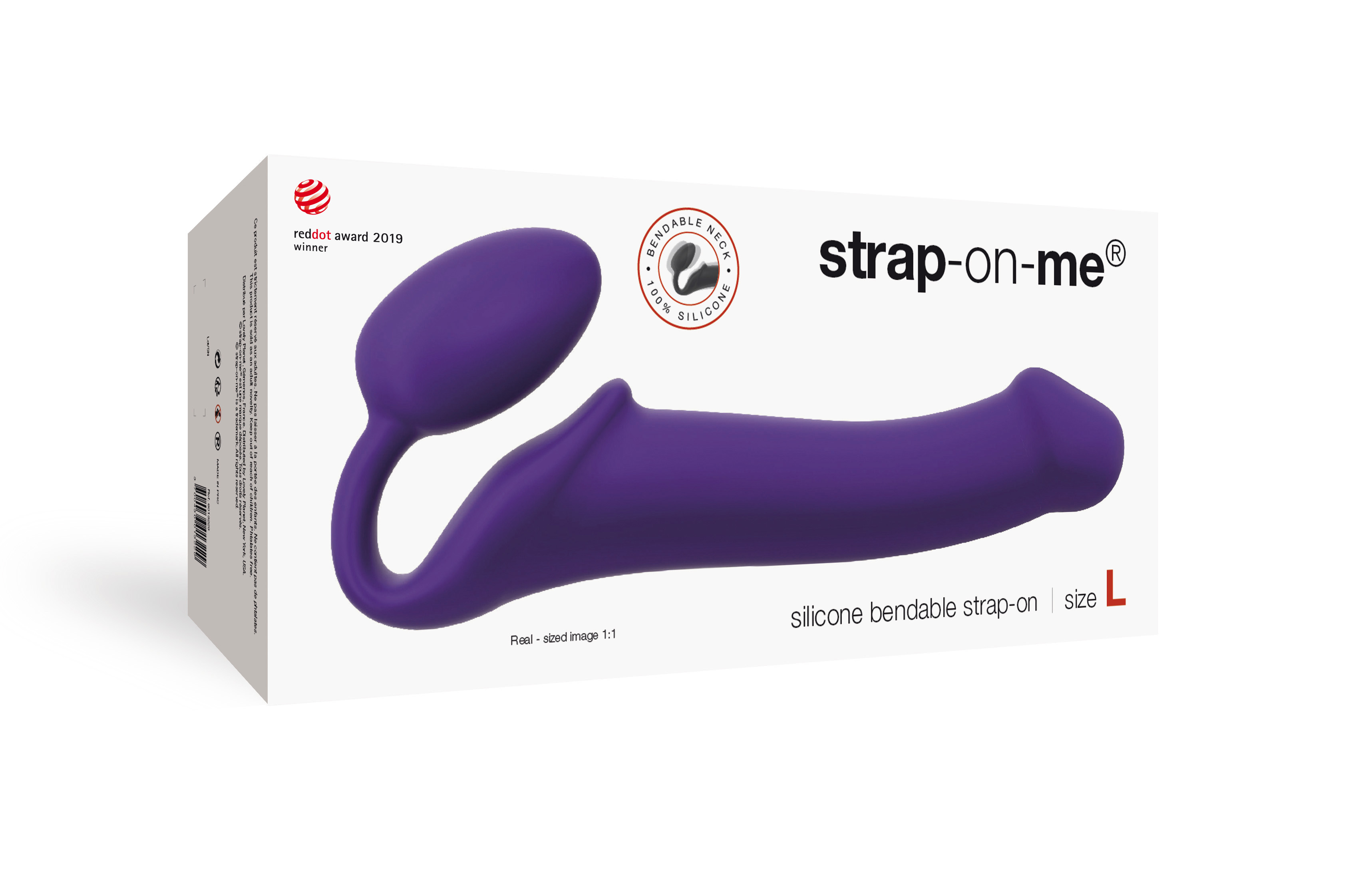 Strap-on-me Bendable Strap-on purple L