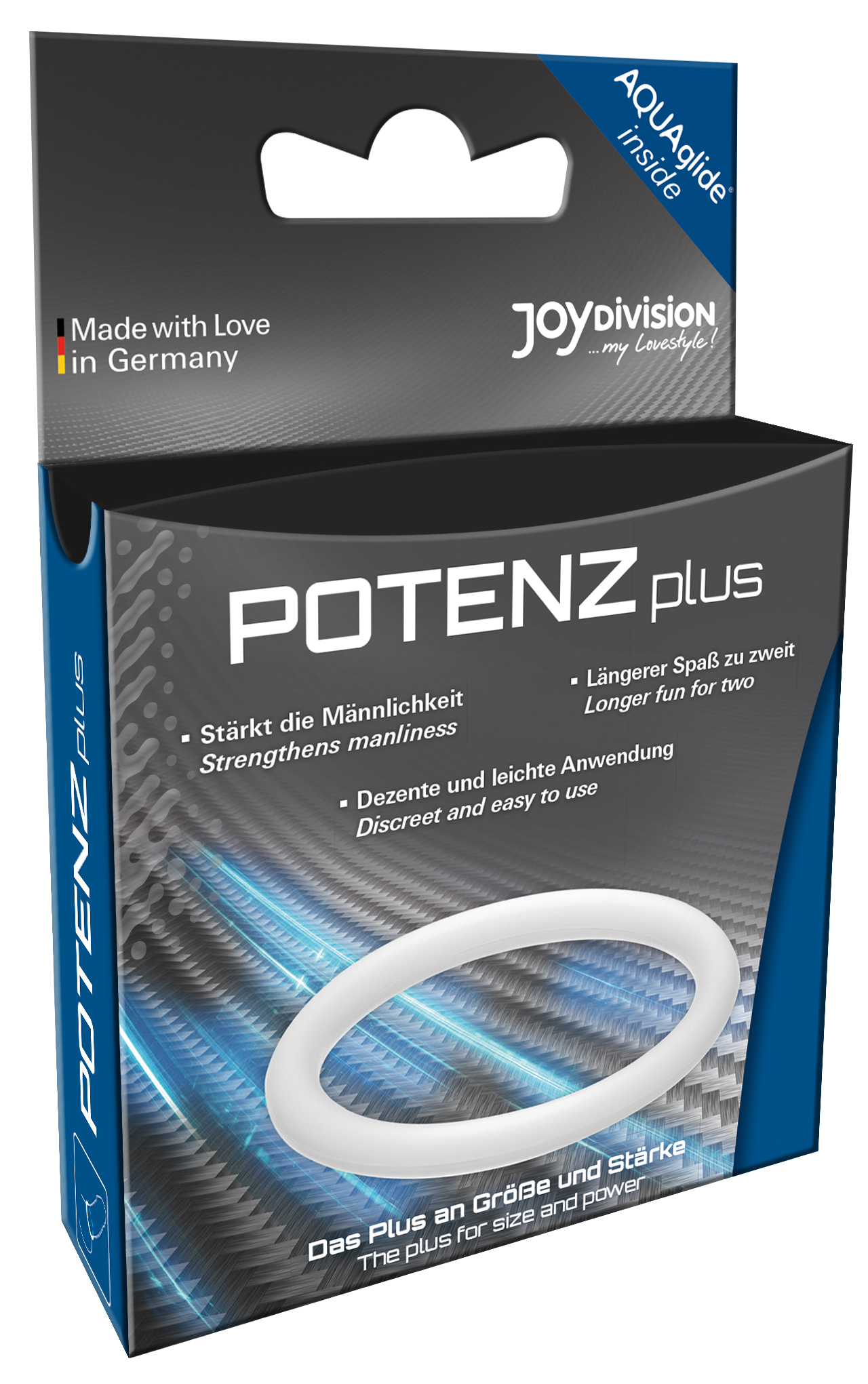 JOYDIVISION POTENZplus Penisring transp. L