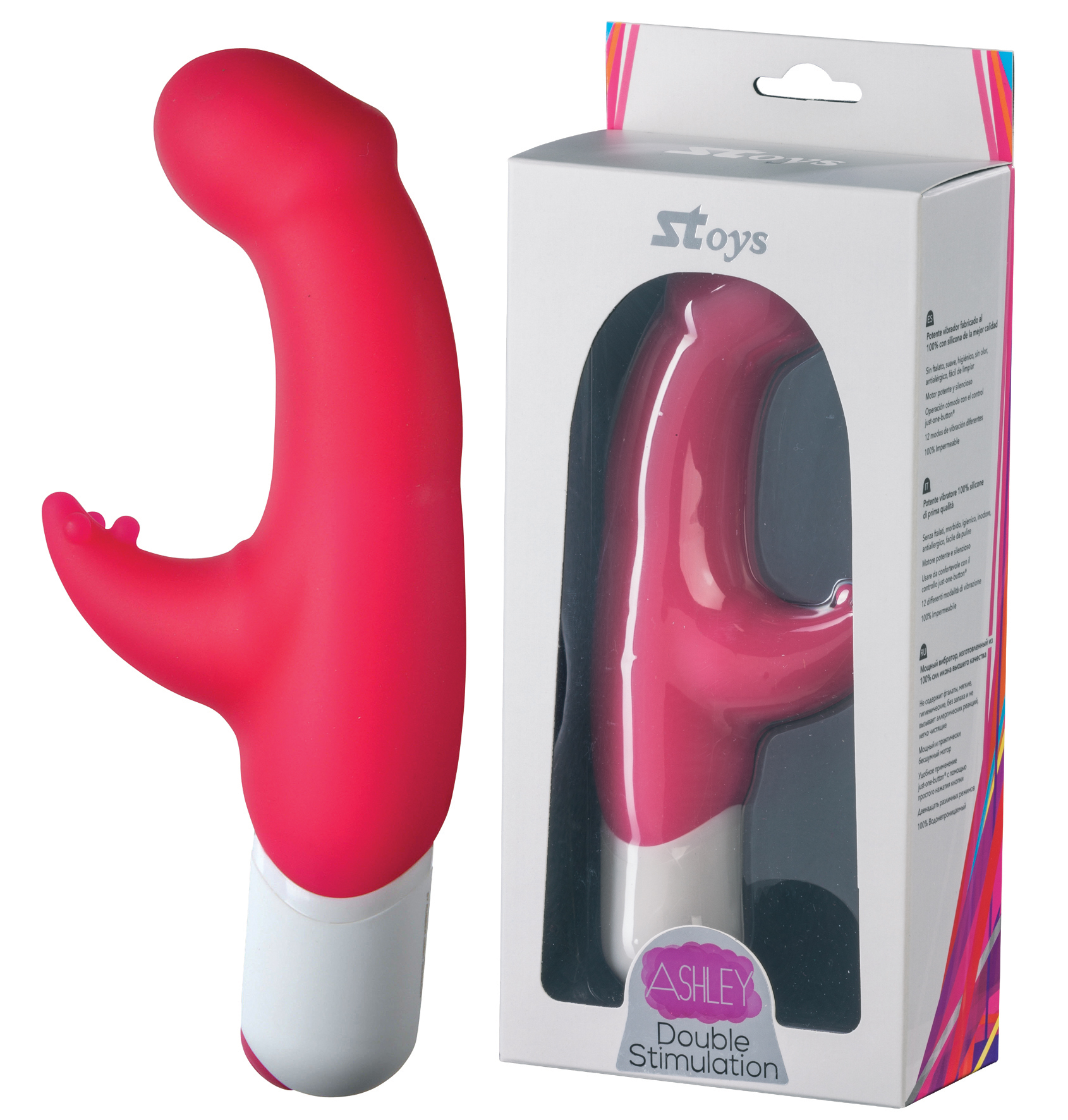 SToys Ashley Silicone-Vibrator red