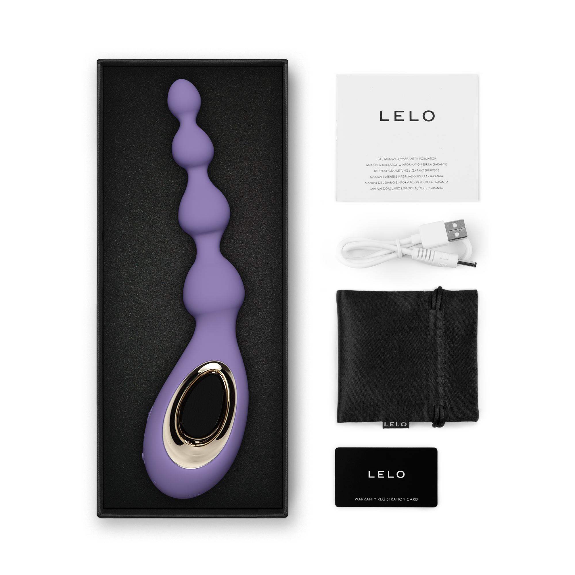 LELO Soraya Beads violet dusk