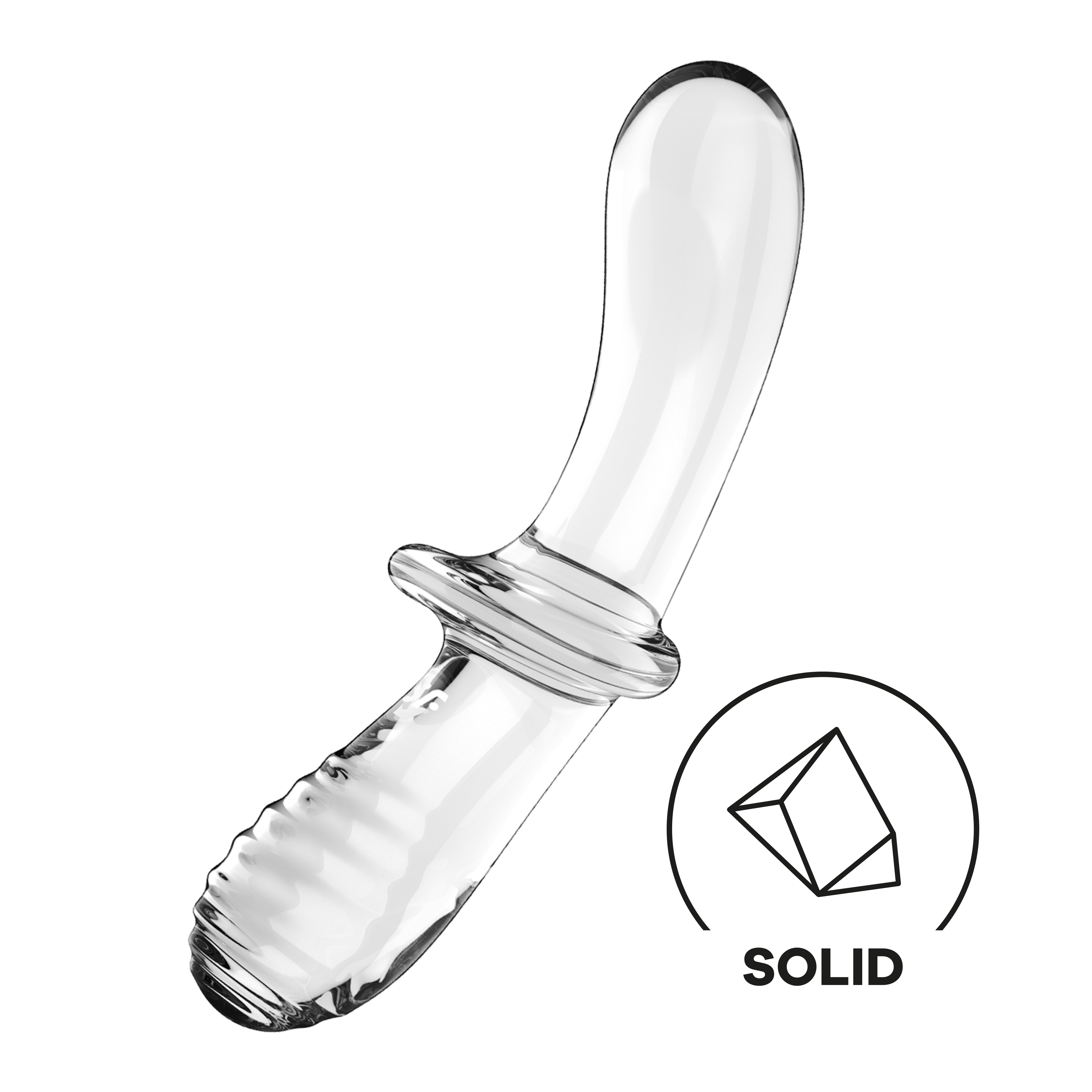 SATISFYER Double Crystal transparent