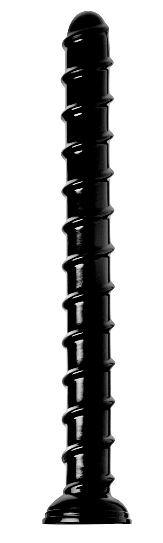 HOSED Swirl Hose 18' Dildo black (Ø 1,5')