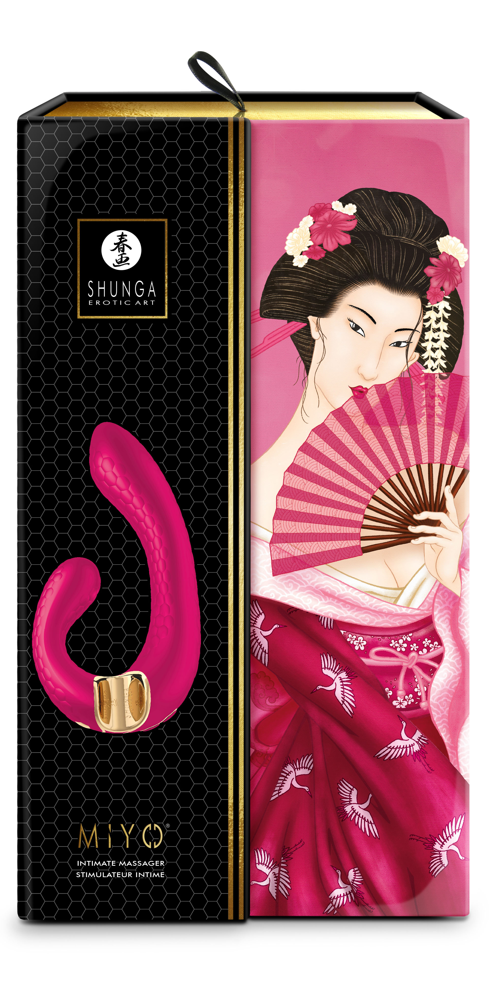 Shunga - MIYO - Intimate massager raspberry