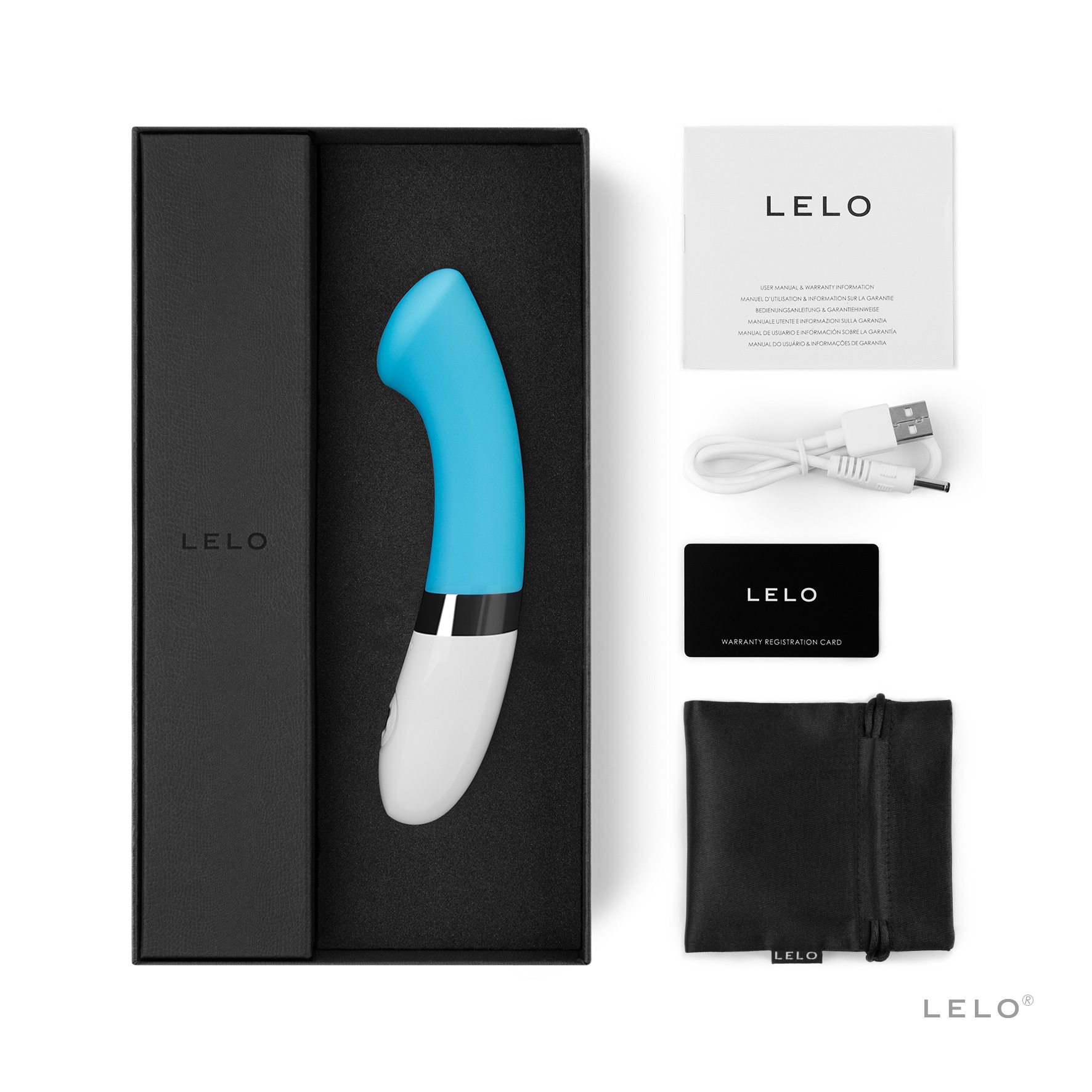 LELO Gigi 2 turquoise blue