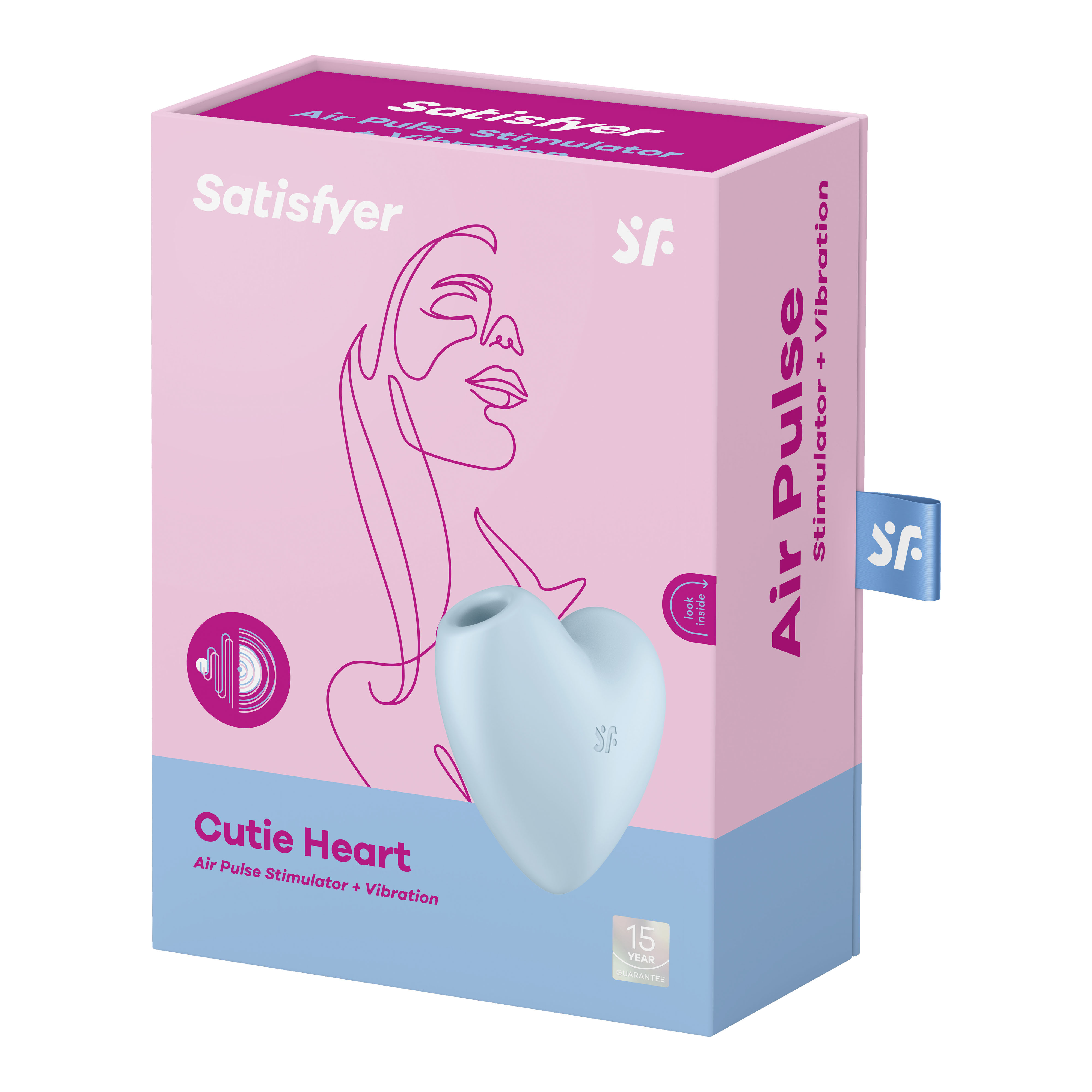 SATISFYER Cutie Heart blue