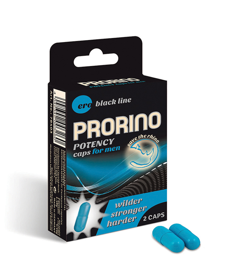 ERO PRORINO Potency Caps for men 2er