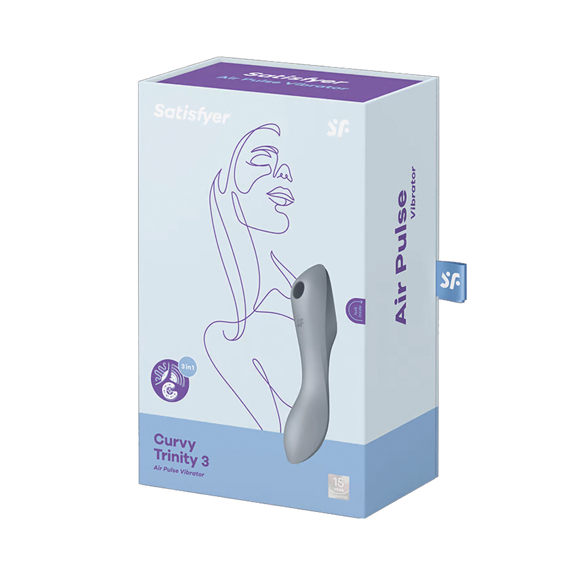 SATISFYER Curvy Trinity 3 bluegrey