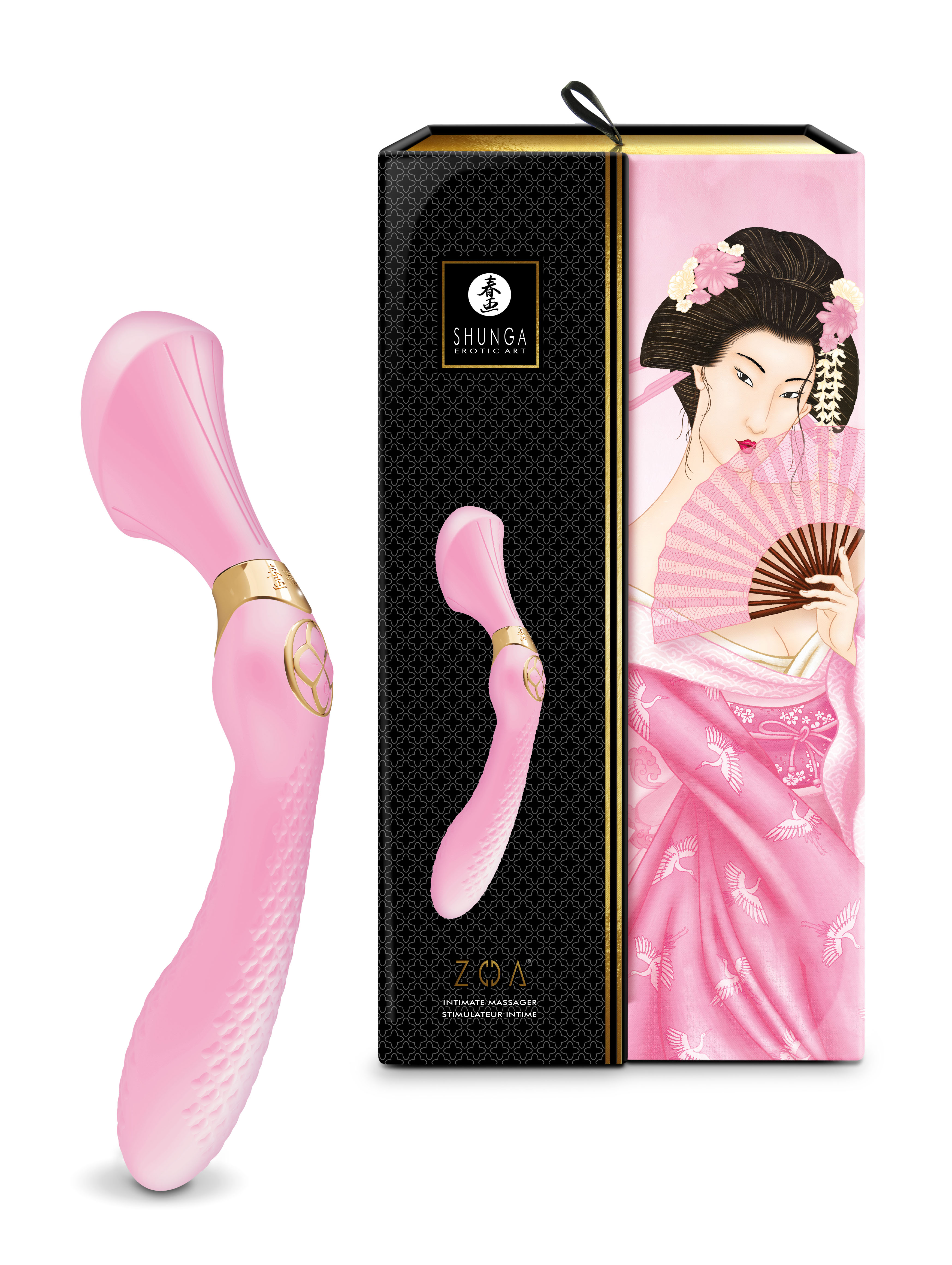 Shunga - ZOA - Intimate massager light-pink