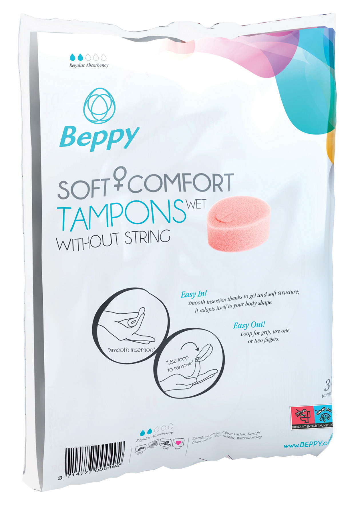 Beppy Soft-Comfort-Tampons 30er wet