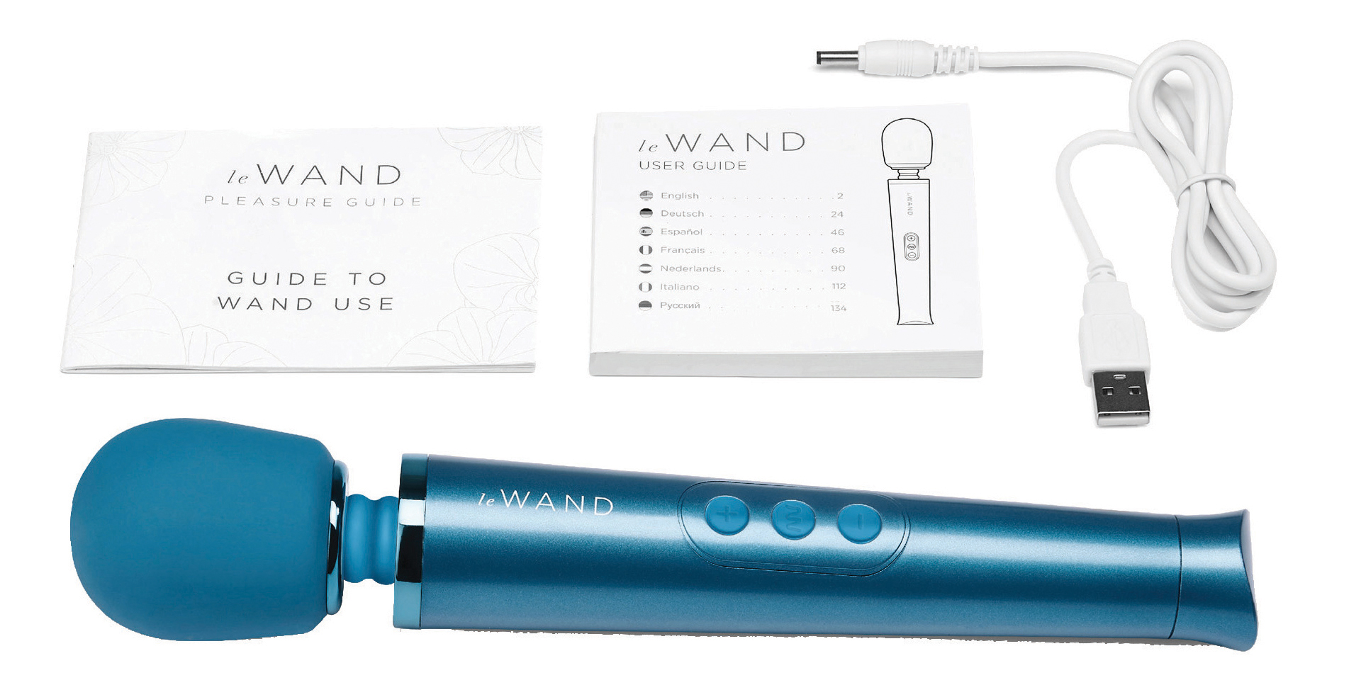 Le Wand Petite Blue rechargeable massager