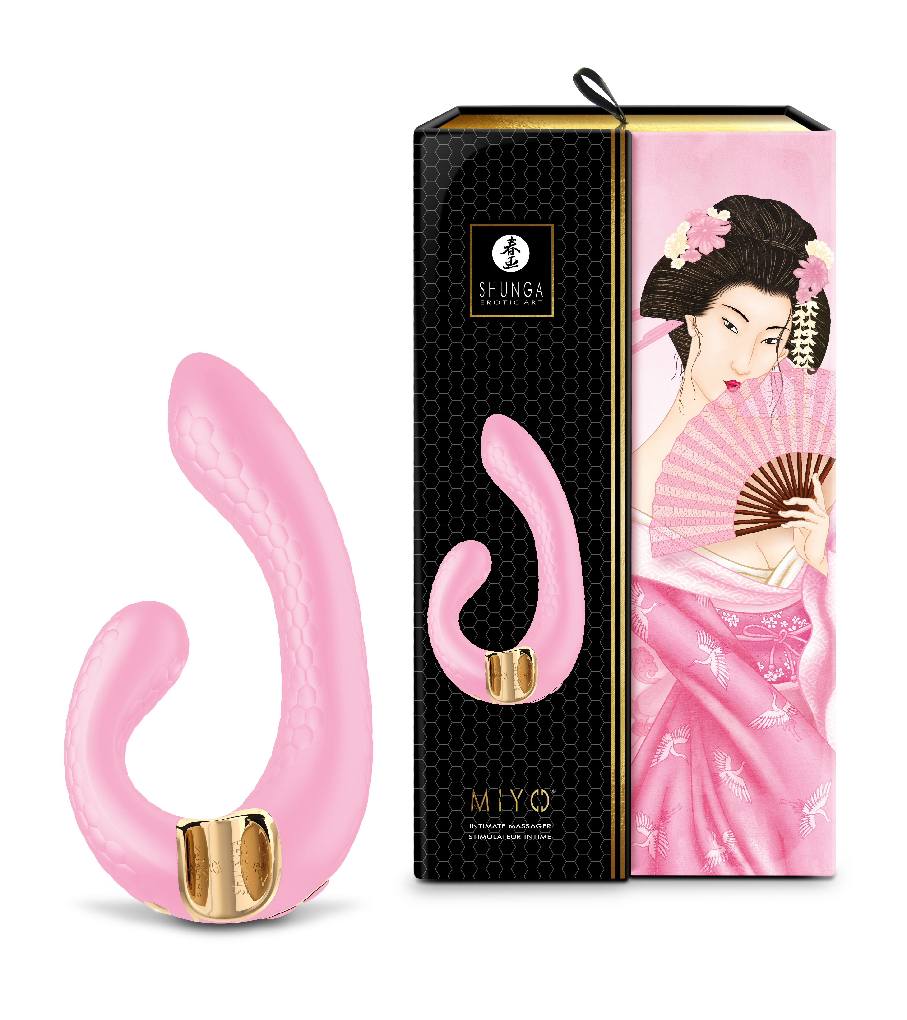 Shunga - MIYO - Intimate massager light-pink