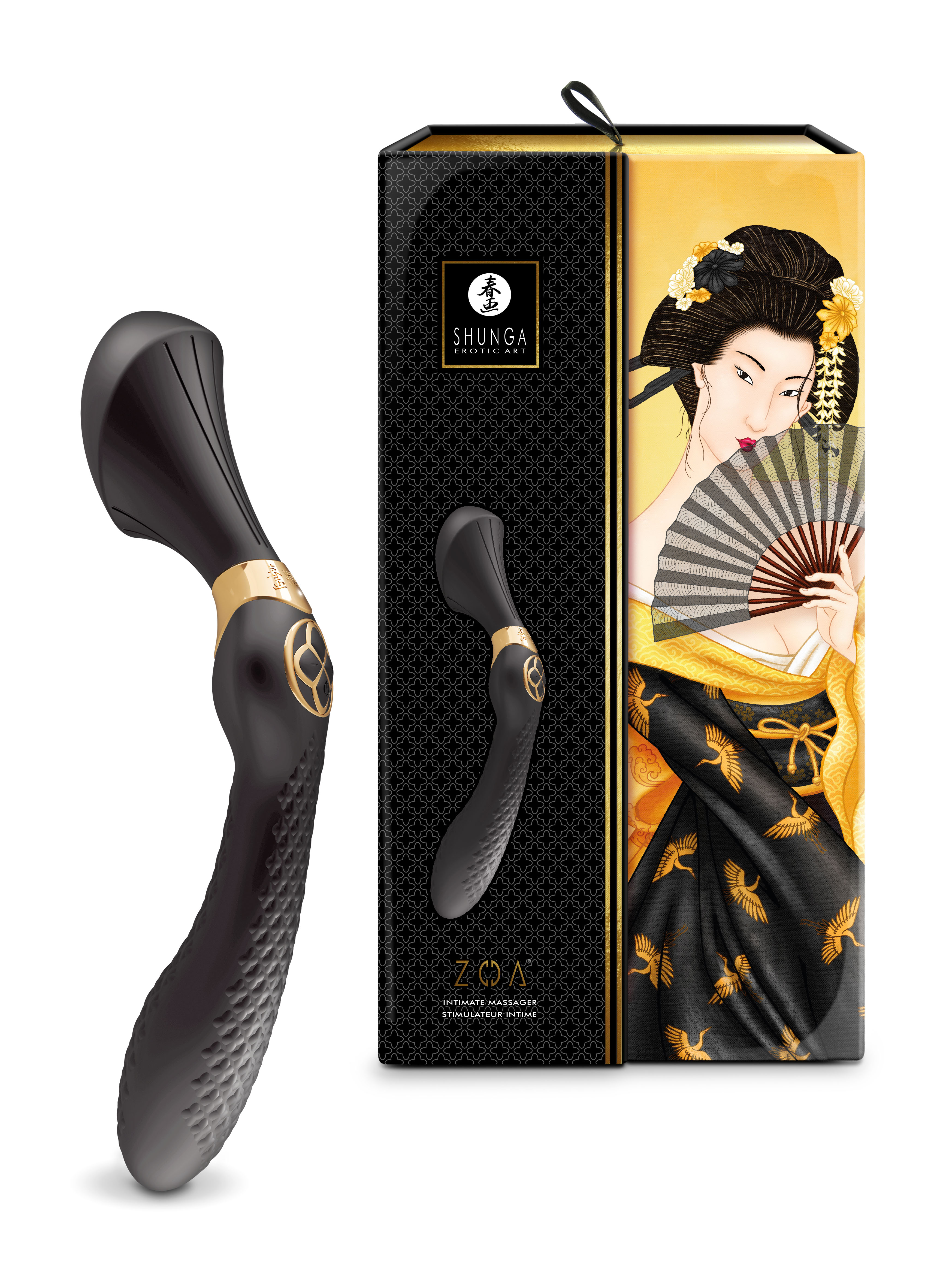 Shunga - ZOA - Intimate massager black